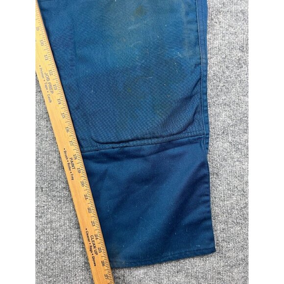 VNTG JD American Workwear Pants Men's 44x28 Blue Carpenter Utility Double Knee - Picture 5 of 7